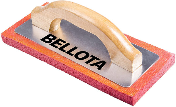 Llana de Esponja Bellota 9 Pulgadas 3/4" con Mango de Madera 5880 | Flota Profesional para Acabados