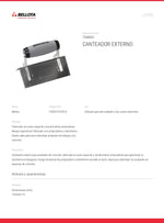 Canteador Externo 755890o Bellota - vista 3