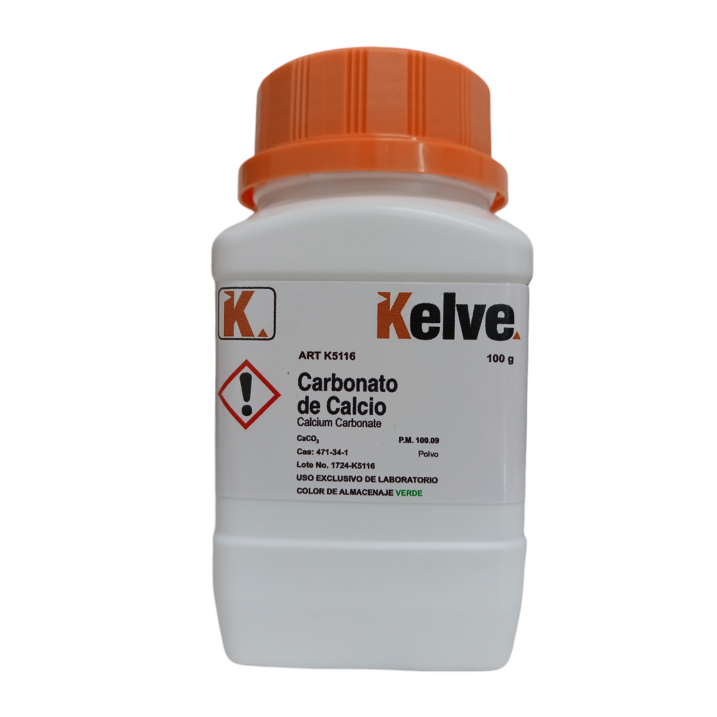 Carbonato de Calcio 100 Gramos Kelve