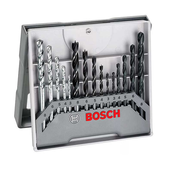 Brocas para Madera Concreto Metal 15 Piezas 2607017038 Bosch