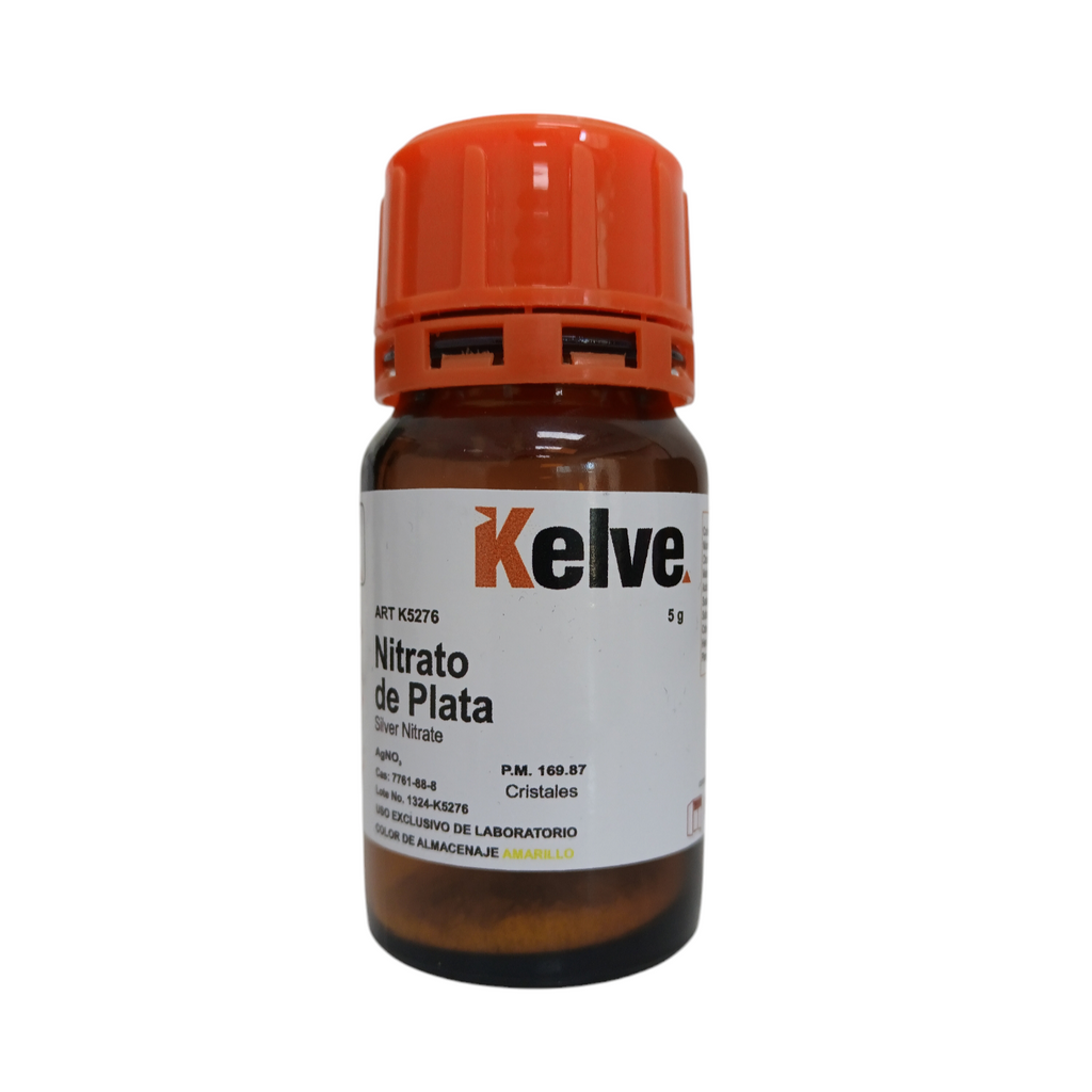 Nitrato de Plata 5 Gramos Kelve