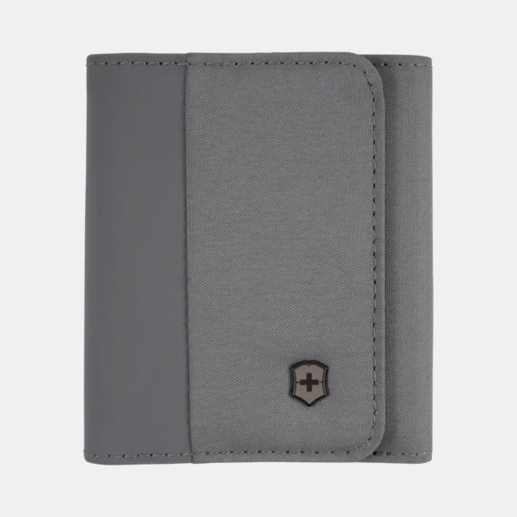 Cartera Travel Essentials 5.0 Tri Fold Frost Grey 653366 Victorinox
