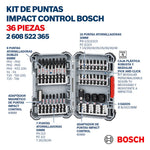 Juego Puntas Dados Impacto 36pzs 2608522365 Bosch - vista 4
