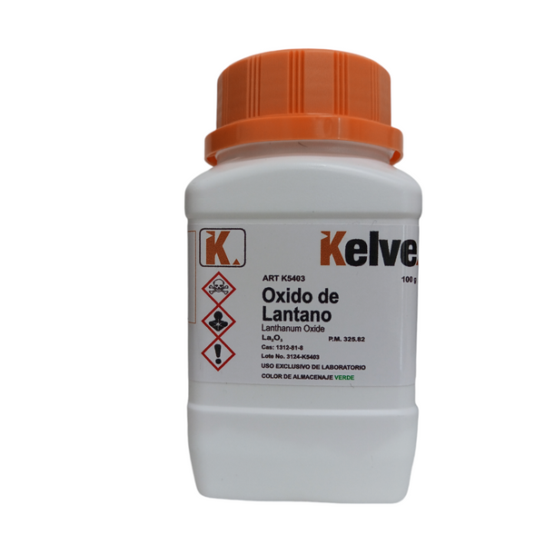 Óxido de Lantano 100 Gramos Kelve