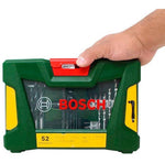 Set Brocas Puntas Madera Metal Concreto 52pz 2607017358 Bosch - vista 4
