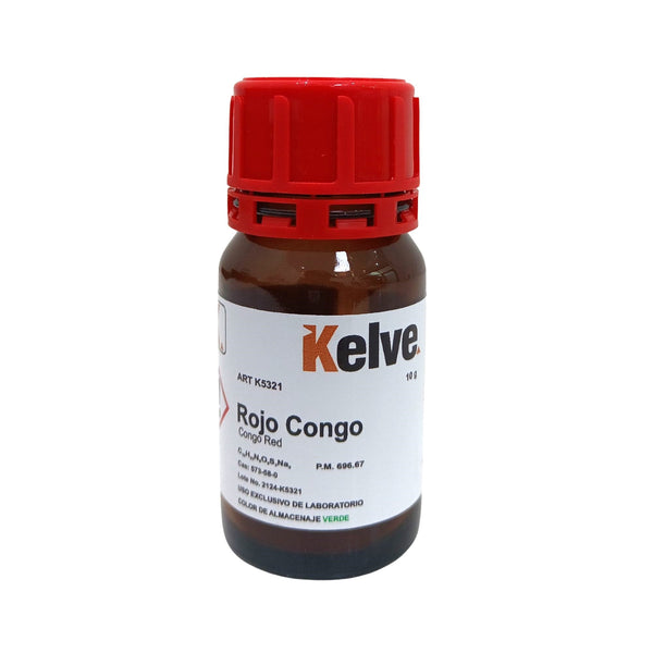 Rojo Congo 10 G Colorante Kelve