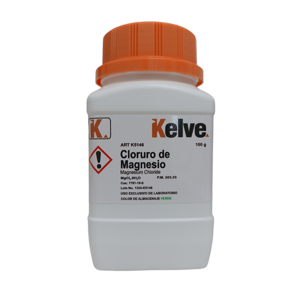 Cloruro de Magnesio 100 Gramos Kelve