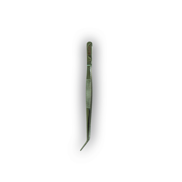 Pinza de Disección Curva Acero Inoxidable Kelve