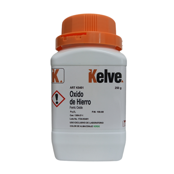 Oxido de Hierro 250 Gramos Kelve