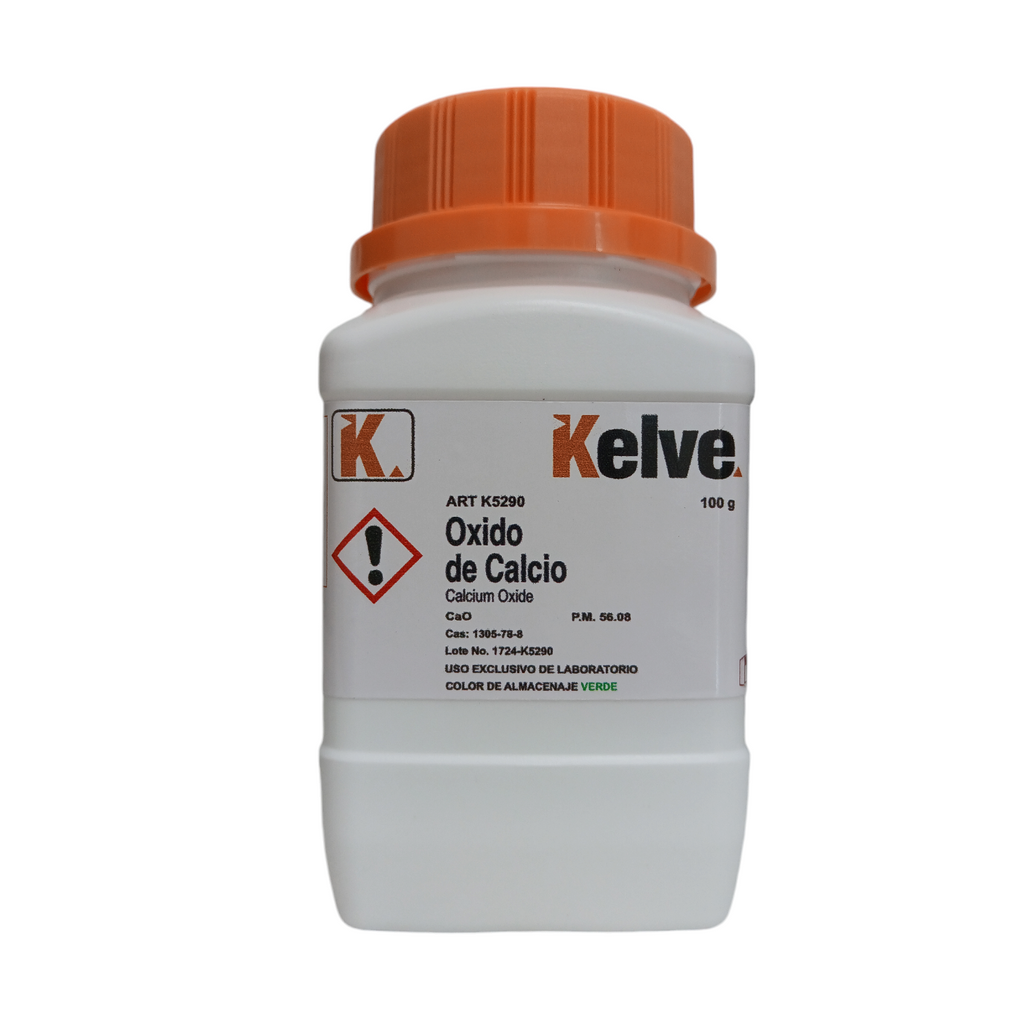 Oxido de Calcio 100 Gramos Kelve