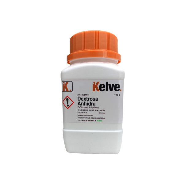 Dextrosa Anhidra (glucosa) 100 Gramos Kelve