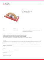 Llana Flota 9 Pulg Esponja 3/4 Mango de Madera Bellota - vista 3