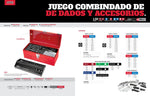 Juego de Herramienta En Caja Metálica 130 Pzs Jcm02 Urrea-h - vista 4