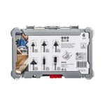 Set Fresas de Acabado 1/4 con 6 Pieza para Madera Carpintero Bosch - vista 4