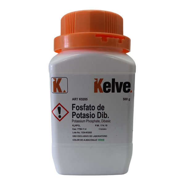 Fosfato de Potasio Dibasico 500 Gramos Kelve