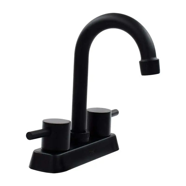 Mezcladora de 4” Negro Mate para Lavabo – Diseño Moderno y Elegante