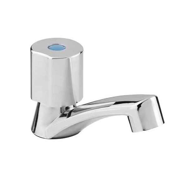 4243IN Llave Individual Plástica para Lavado Cromo Dica Llave para Lavabo, Tarja y Fregadero