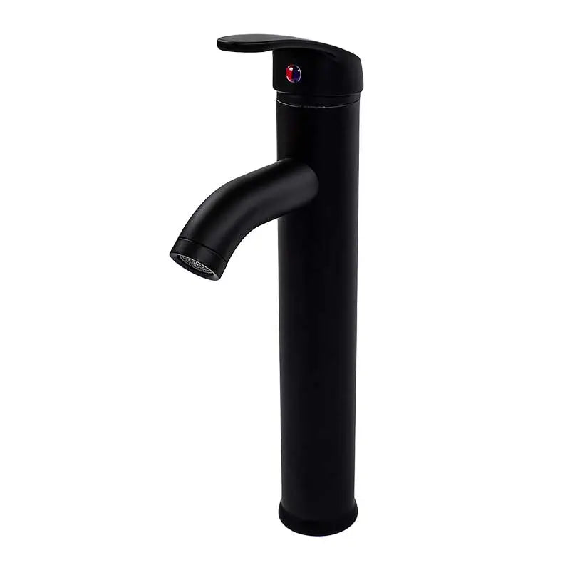 4435.2 Monomando Alto para Lavabo Negro Mate DICA