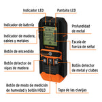 Multidetector de Materiales Detrás de Muros Truper 100651 Profesional - vista 2