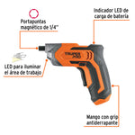 Destornillador Inalámbrico 60 Hz – Atornillador Eléctrico Recargable para Hogar, Taller y Reparaciones - vista 3