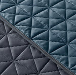 Edredón Queensize Cobalto Ligero 2 Vista Azul / Gris Vianney - vista 2