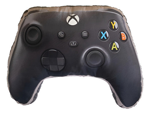Almohada Control Xbox Cojín Xl Decorativo Vianney Negro