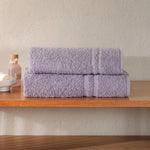 Toalla De Baño Caribe Lila 100% Algodon Vianney 89246 - vista 2