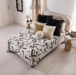 Cobertor Ligero Matrimonial / Ind Bold Blanco Vianney Rayas - vista 3
