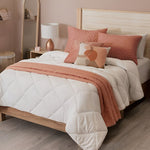 Edredon Duvet Matrimonial Blanco Voluminoso Vianney - vista 3