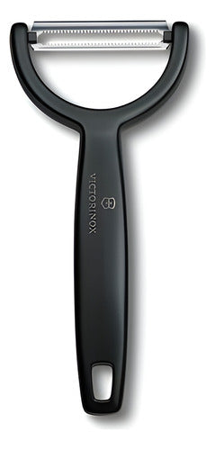 Pelador Ypso, Aserrado, Doble Filo, Negro, Victorinox Negro