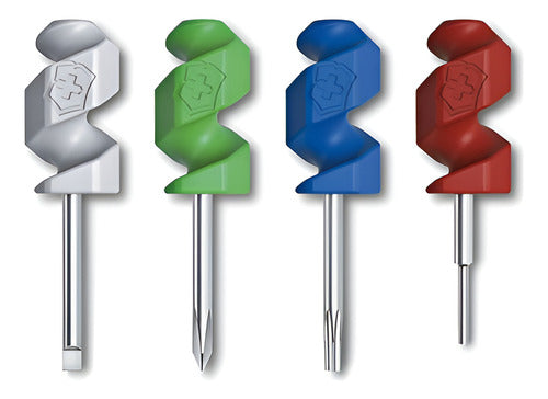 Victorinox Mini Desatornilladores Set , 4 Piezas Colores