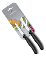 Set De 2 Cuchillos Para Verdura 8 Cm Victorinox Negro - vista 2
