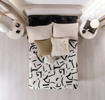 Cobertor Ligero Matrimonial / Ind Bold Blanco Vianney Rayas - Vista 1