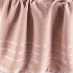 Toalla Medio Baño Tulum Vianney Absorbente Color Rosa Matura - vista 3