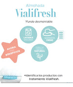 Almohada Vialifresh Anti Acaros Con Cierre Vianney - vista 4