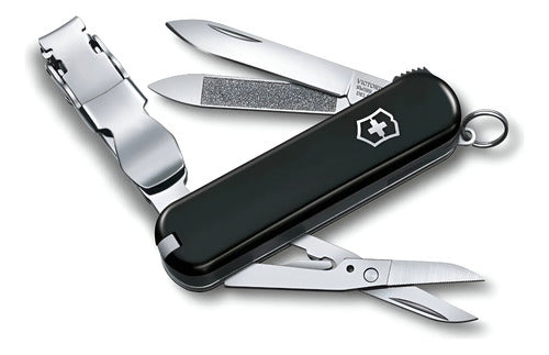 Navaja Victorinox Nail Clip 580, 8 Usos Negro 0.6463.3