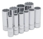 Juego De Dados Largos Cuadro 3/8 10pz 52107 Urrea - Vista 1