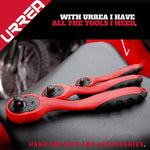 Matraca 3/8 Reversible Acodada 5249g Urrea - Vista 5