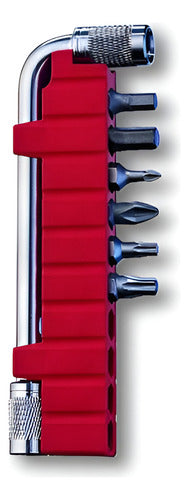 Victorinox Juego De Dados Standard Para Swisstool Color Rojo