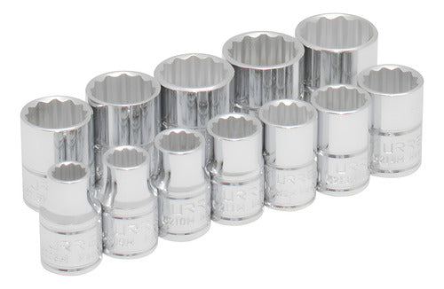 Juego De 12 Dados Métricos 3/8 52216 Urrea