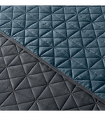 Edredón Queensize Cobalto Ligero 2 Vista Azul / Gris Vianney - vista 9