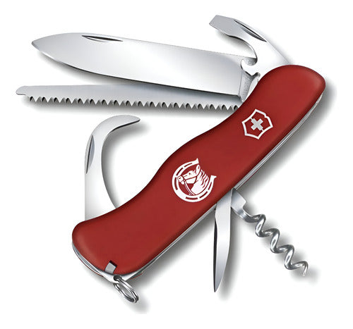 Victorinox Navaja Equestrian, Roja, 12 Usos Rojo 0.8583