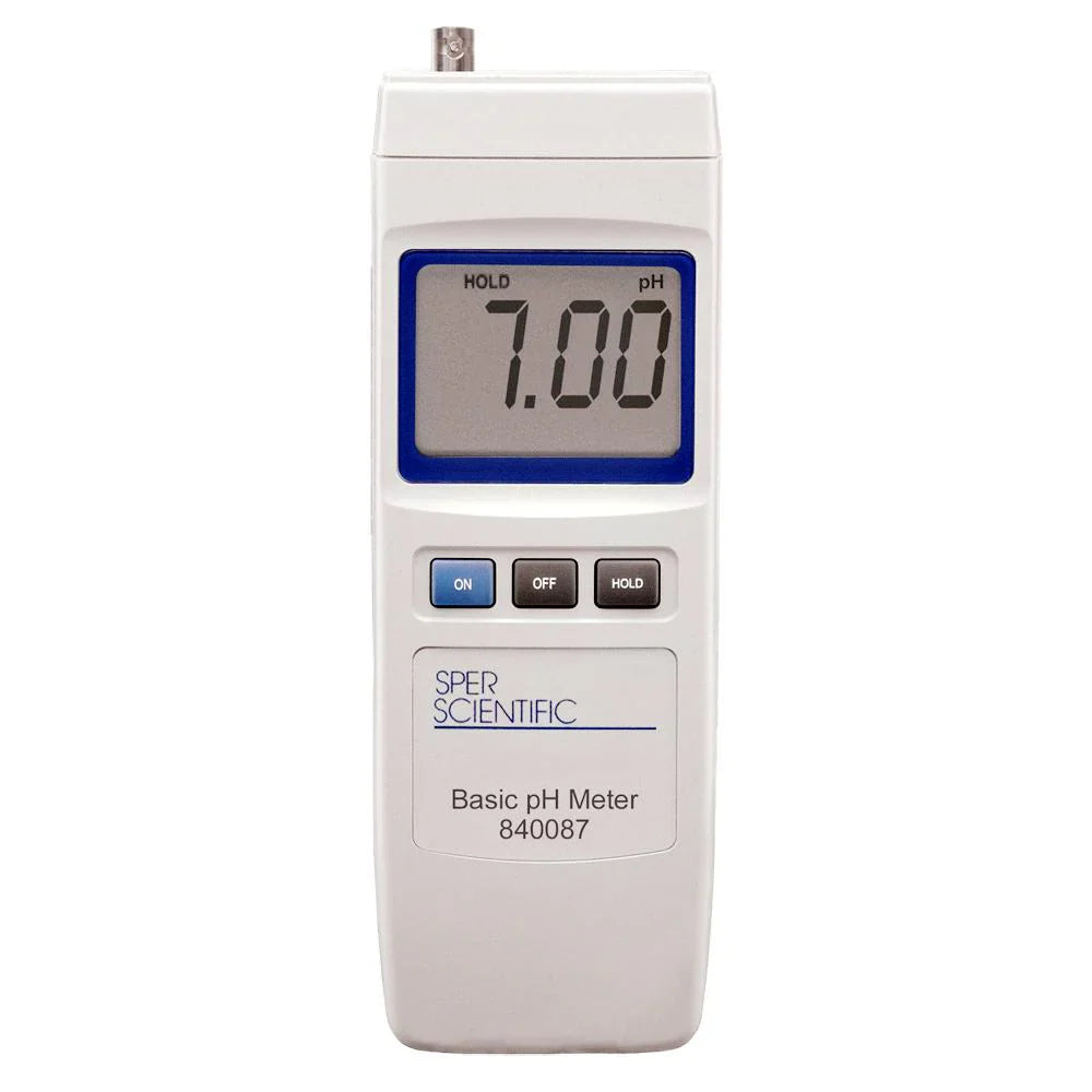 Medidor de pH Sper Scientific 840088 | pHmetro Digital Profesional de Alta Precisión para Laboratorio, Agua y Control de Calidad