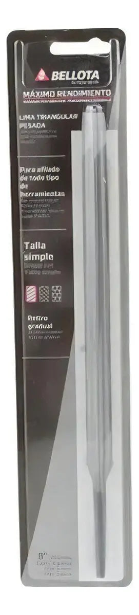 Lima Triangular Pesada Bellota 64091081BL 8" para Metal