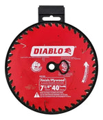 Disco Sierra Circular Diablo 7-1/4" 40T Carburo ATB 5/8" Corte para Madera F03F013519 - vista 1