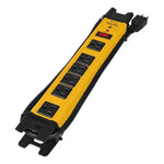 Multicontacto Industrial Volteck 6 Entradas 48186 | Cable 14 AWG con Supresor de Picos - vista 4