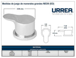 Juego De Manerales Grandes Eo Urrea-V - Vista 3