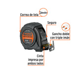 Flexómetro Truper 11745 Contra Impactos 5.5 m x 25 mm | Cinta de Medición Profesional - vista 3