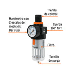Filtro Y Regulador de Aire 18238 Regulador de Presión con Filtro para Sistemas Neumáticos - vista 2