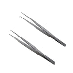 Pinzas de Disección 2 Piezas STR 927-S de 6" | Tweezers de Acero Inoxidable para Laboratorio - vista 1